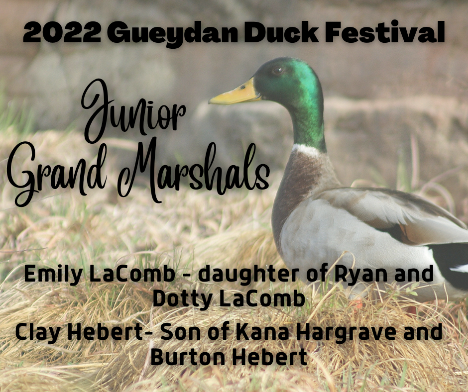 TO THE OFFICIAL GUEYDAN DUCK FESTIVAL WEBSITE Our Festival